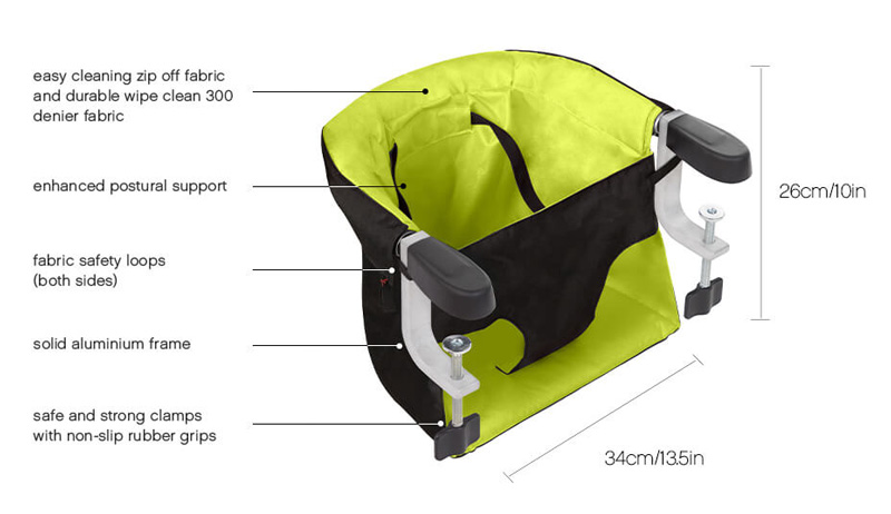Mountain Buggy Pod Clamp On High Chair illustration