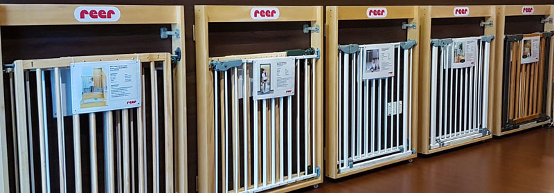Gates on display at Baby Gates N Safety Showroom